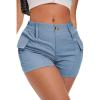 Imitation Denim Light Blue Print
