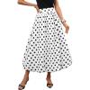 White Polka Dots